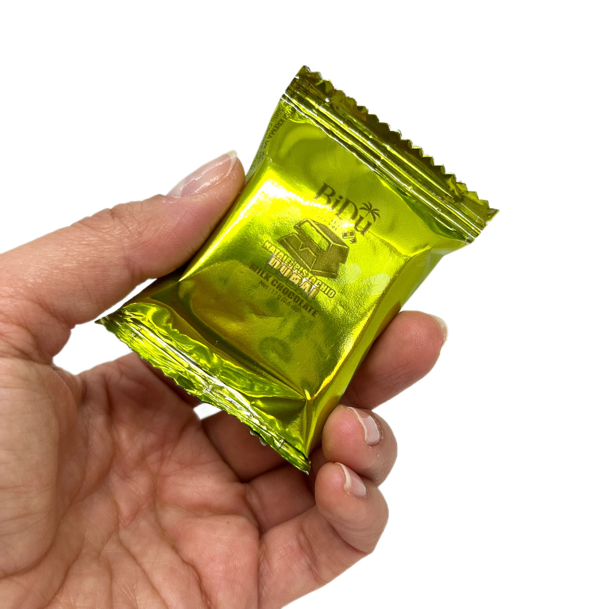 شوكولاتة الحليب الفاخرة على طريقة دبي من BiDu مع الفستق والقمح المبشور - 17g