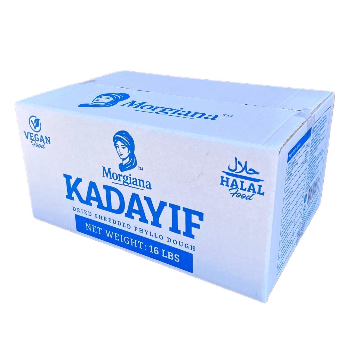 Dried Kataifi/Kadayif - Bulk Shredded Phyllo Dough 16lb - TryAladdin