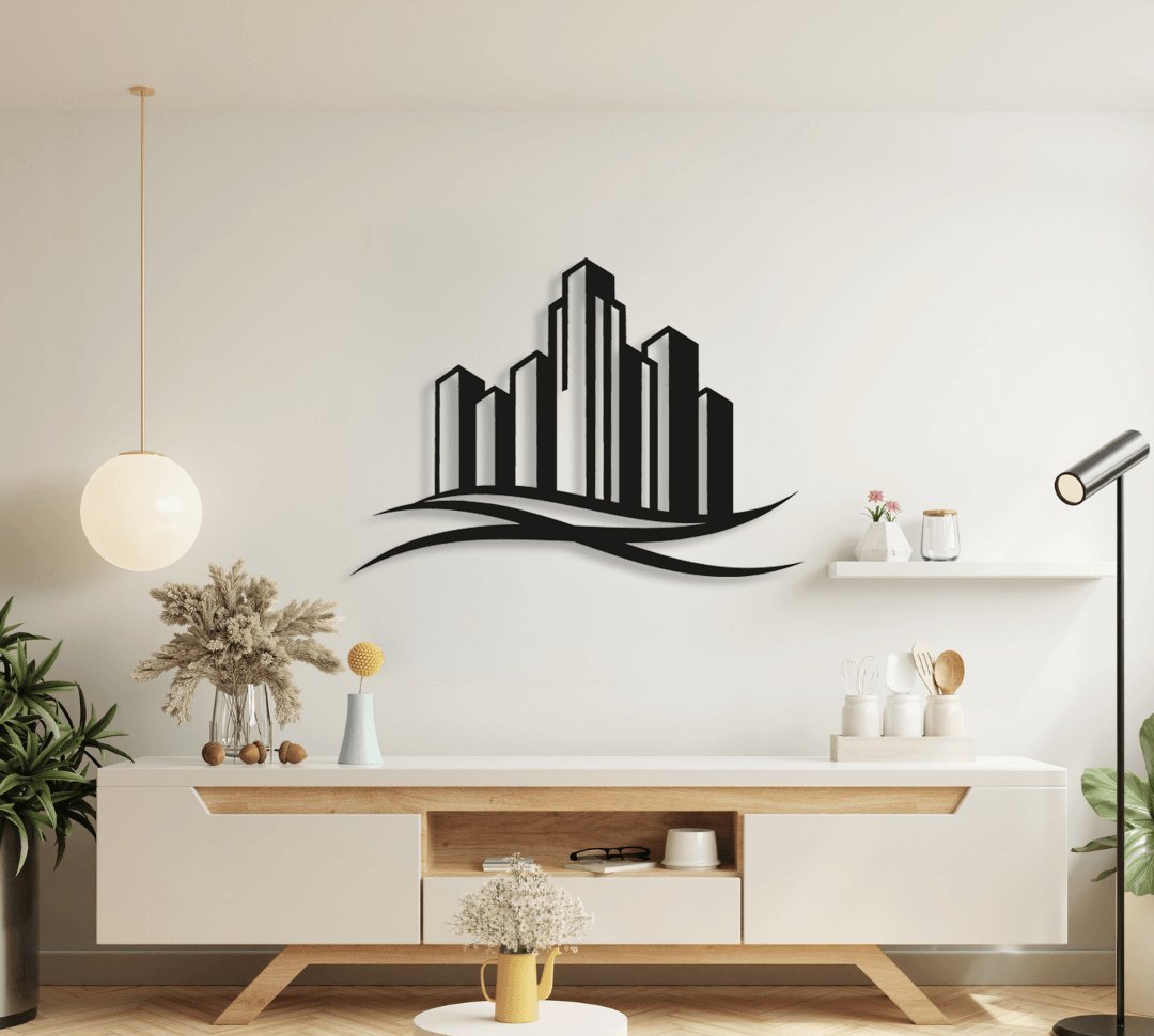 NR Dizayn | City Decorative Metal Wall Art - TryAladdin