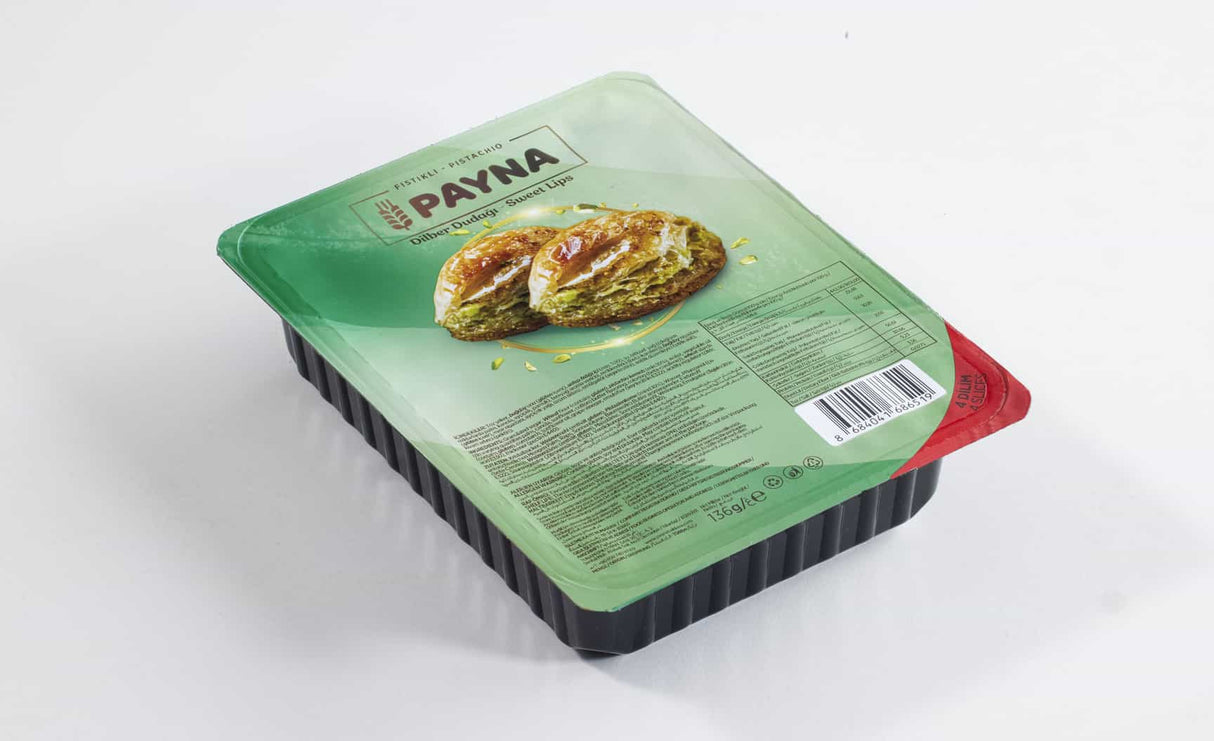 Packaged Dilber Baklava with Pistachio - 4 Slices