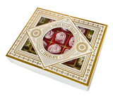 كارسيباسي بريميوم راحة تركية مشكلة (فستق مقطع وورد) - علبة فاخرة 500 جرام