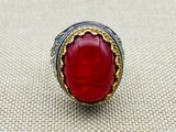 Agate Stone Men's Ring - TryAladdin