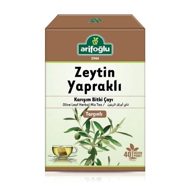 Arifoglu | Olive Leaf Herbal Tea, 40 Tea Bags - TryAladdin