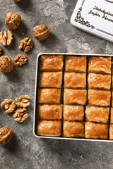 Asi | Walnut Baklava in Gift Metal Box - TryAladdin