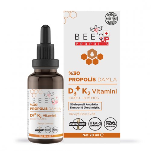 Bee'O | Propolis D3+K2 Drops - TryAladdin