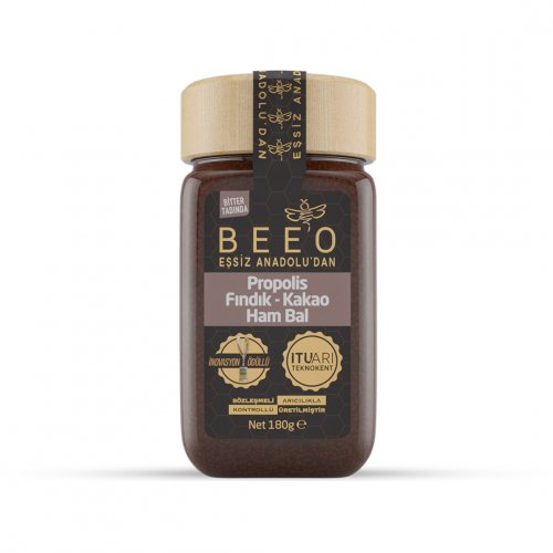 Bee'O | Raw Honey Propolis Paste with Cocoa and Hazelnut - TryAladdin