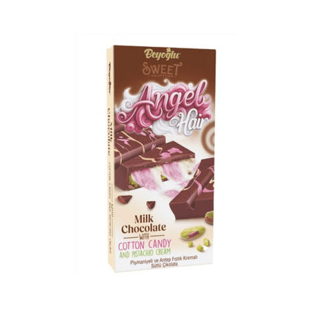Beyoglu | Angel Hair Milky Chocolate with Cotton Candy and Pistachio Cream - TryAladdin
