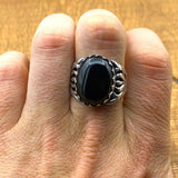 Black Onyx Ring - TryAladdin