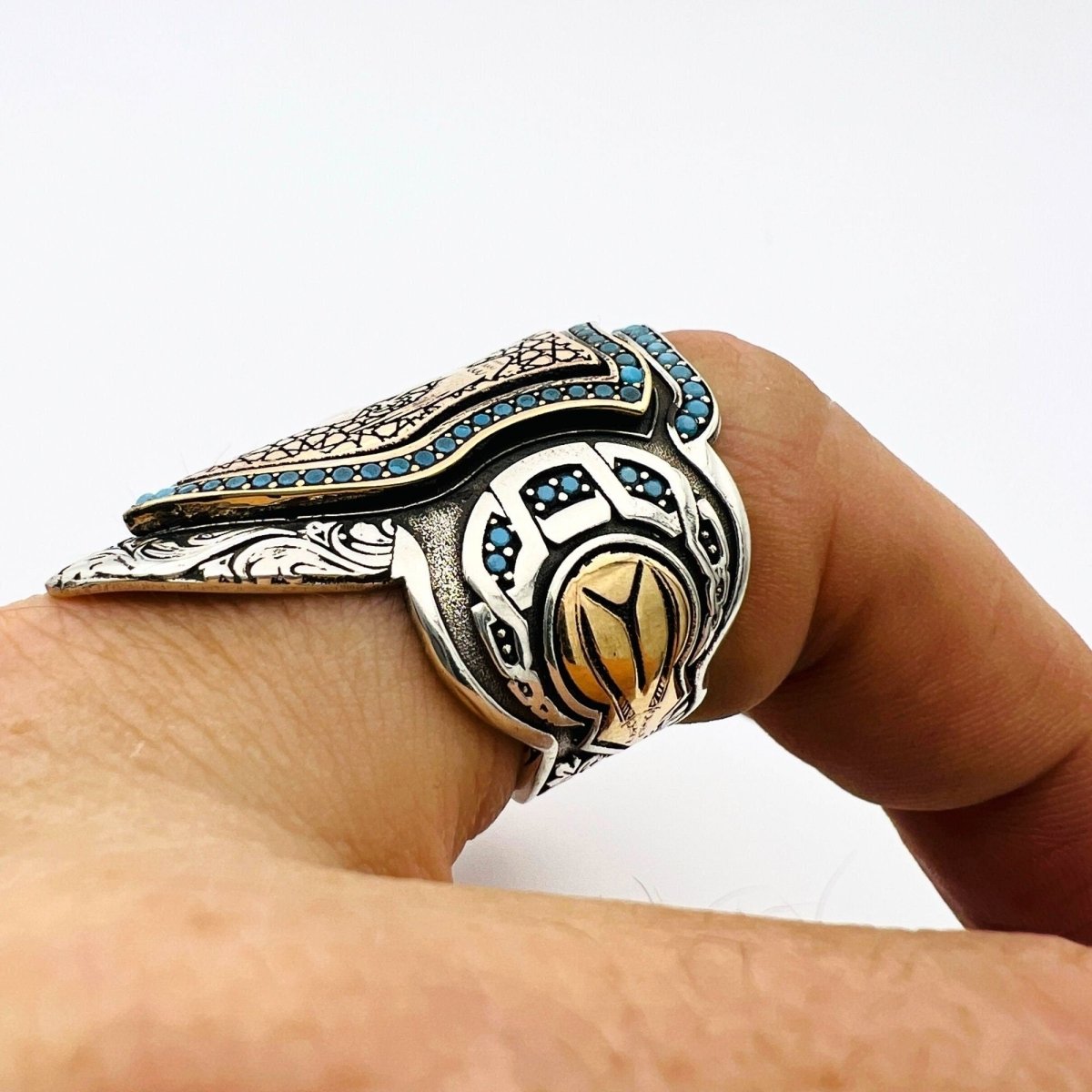 Double Headed Eagle Thumb Ring - TryAladdin