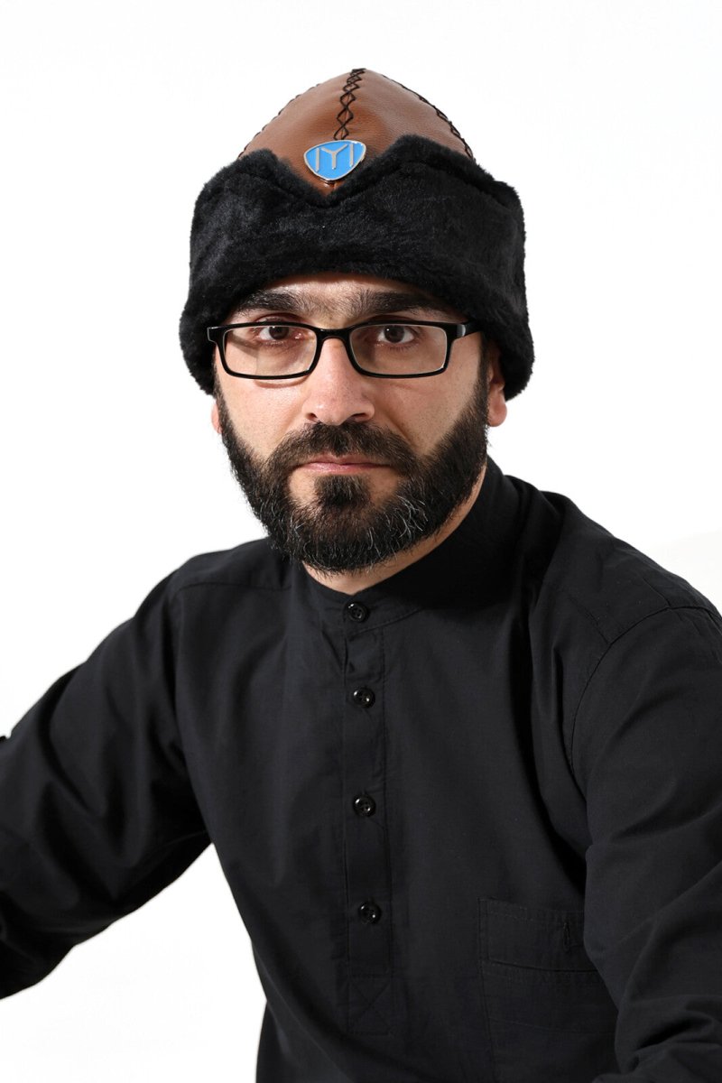 Ertugrul Brown Hat - Bork Hat - Black Color - TryAladdin