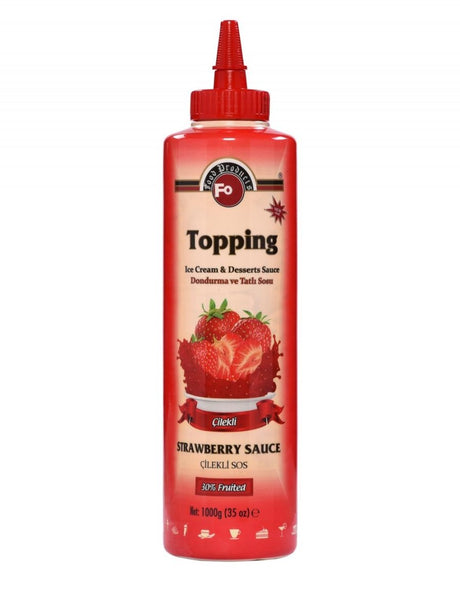FO | Strawberry Topping Sauce (1kg) - TryAladdin