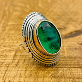 Green Paraiba Ring - TryAladdin