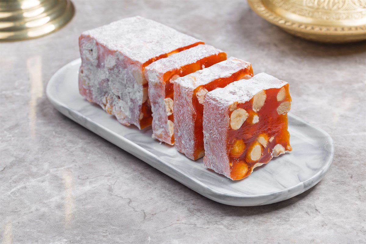 Hafiz Mustafa 1864 | Turkish Delight with Orange Hazelnut Croquant (1 kg) - TryAladdin