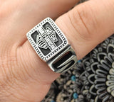 Harley Davidson 925K Sterling Silver Ring - TryAladdin