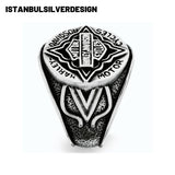 Harley Davidson 925K Sterling Silver Ring - TryAladdin