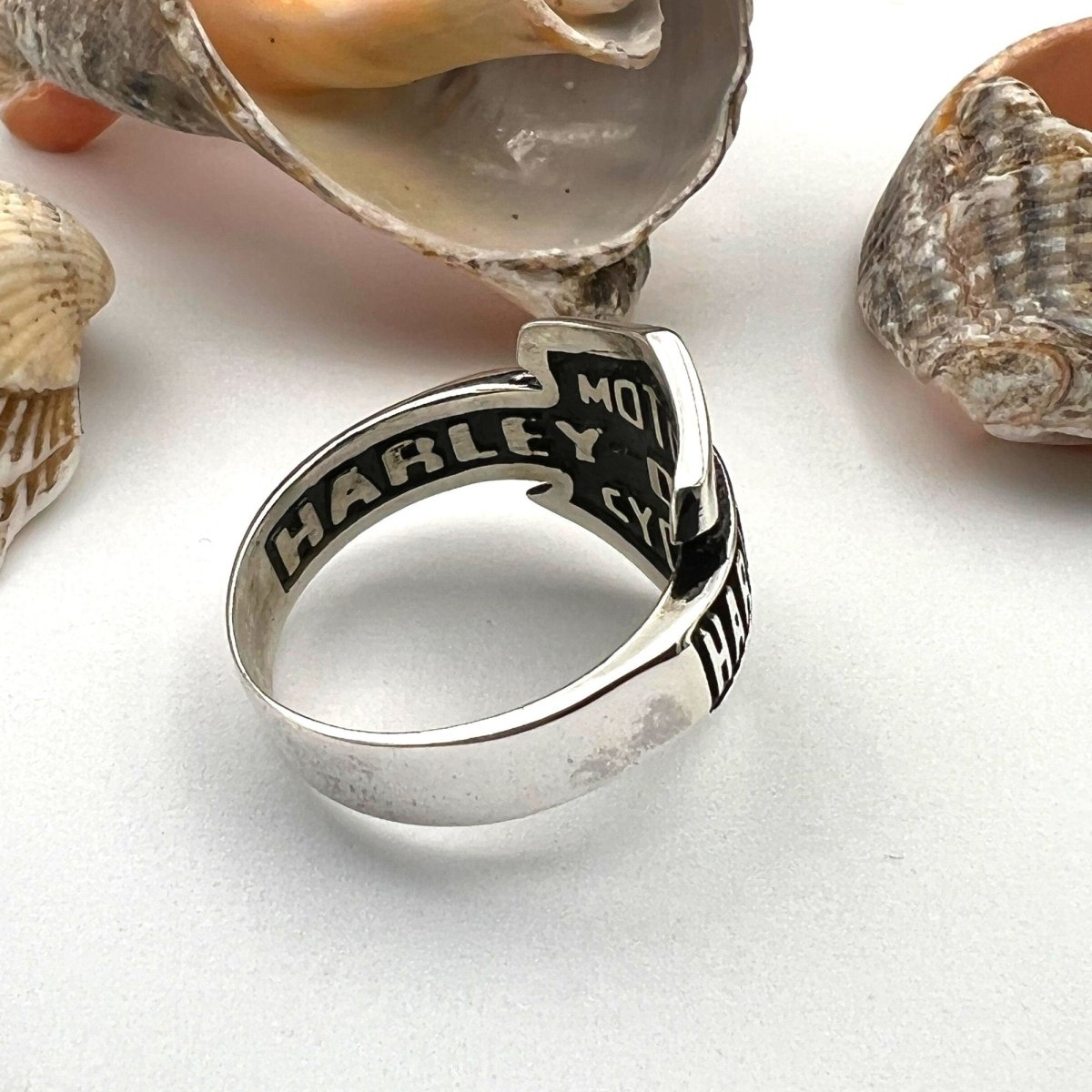 Harley Davidson Signet Ring Jewelry - TryAladdin