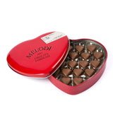 Melodi - Premium Milk Chocolate in a Heart - Shaped Red Metal Box - 400 Grams - TryAladdin