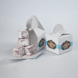 Lokum Atolyesi | Mini Turkish Delight with Pomegranate and Pistachio (In 10 Single Boxes) - TryAladdin