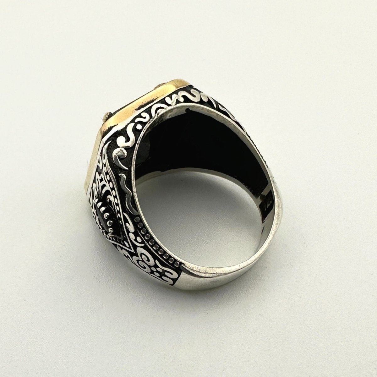 Men's Black Onyx Ring - TryAladdin