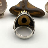 Men's Black Onyx Stone Ring - TryAladdin