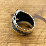 Men's Handmade Compass Ring - TryAladdin