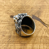 Men's Silver Lion Ring - TryAladdin