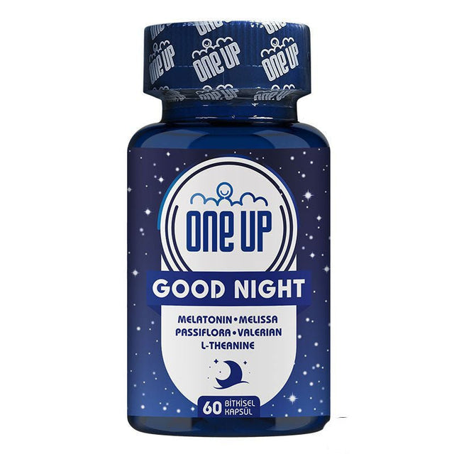 One Up Good Night Melatonin 60 Tablets - TryAladdin