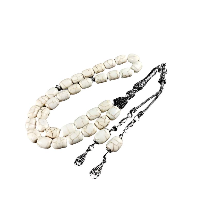 Selderesi | Ceyt Natural Stone Tasbih Set with Bracelet and Keychain Set - TryAladdin