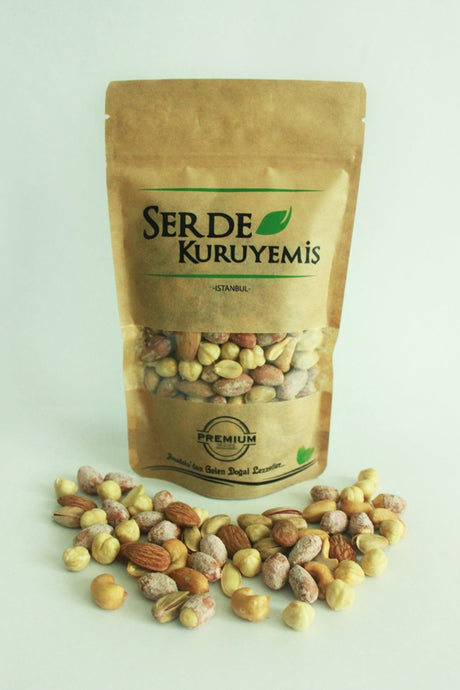 Serde | Deluxe Mixed Nuts (Salted Peanut, Hazelnut, Pistachio, Almond, Cashew) - TryAladdin