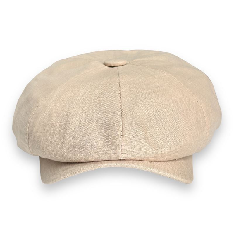 Taki | Summer Linen Peaky Blinders Hat - 8 - Piece Men's Beanie - TryAladdin