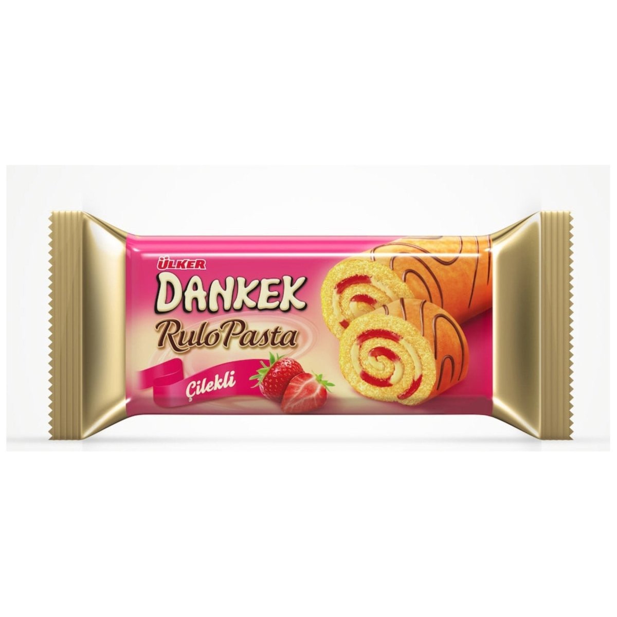 Ulker | Dankek Roll Cake with Strawberry - TryAladdin