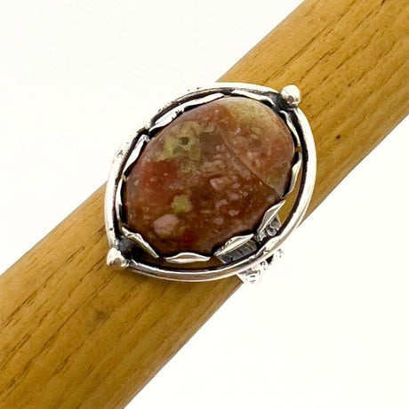 Women's Bloodstone Minimalist Ring - TryAladdin