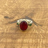 Women's Ruby Stone Ring - TryAladdin