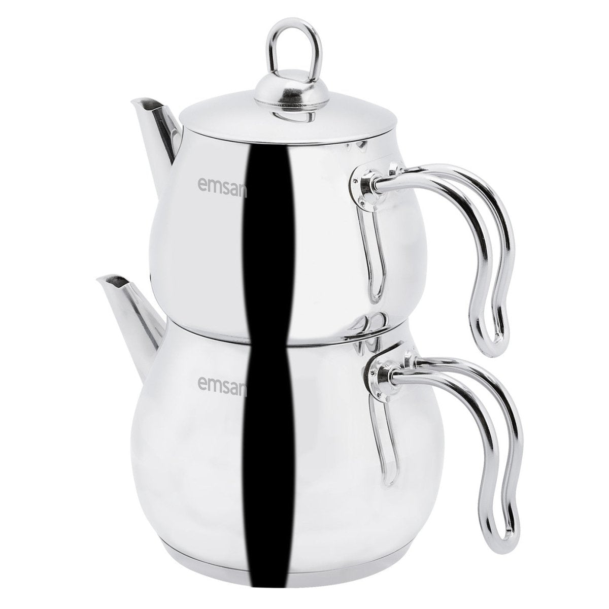 Emsan Lina Midi Tea Set Stainless Steel - TryAladdin