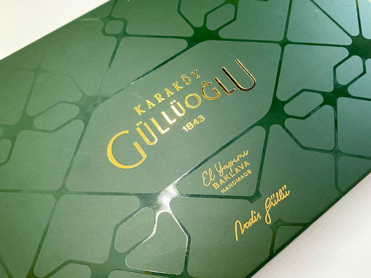 Karakoy Gulluoglu | Premium Baklava with Walnuts Gift Box - TryAladdin