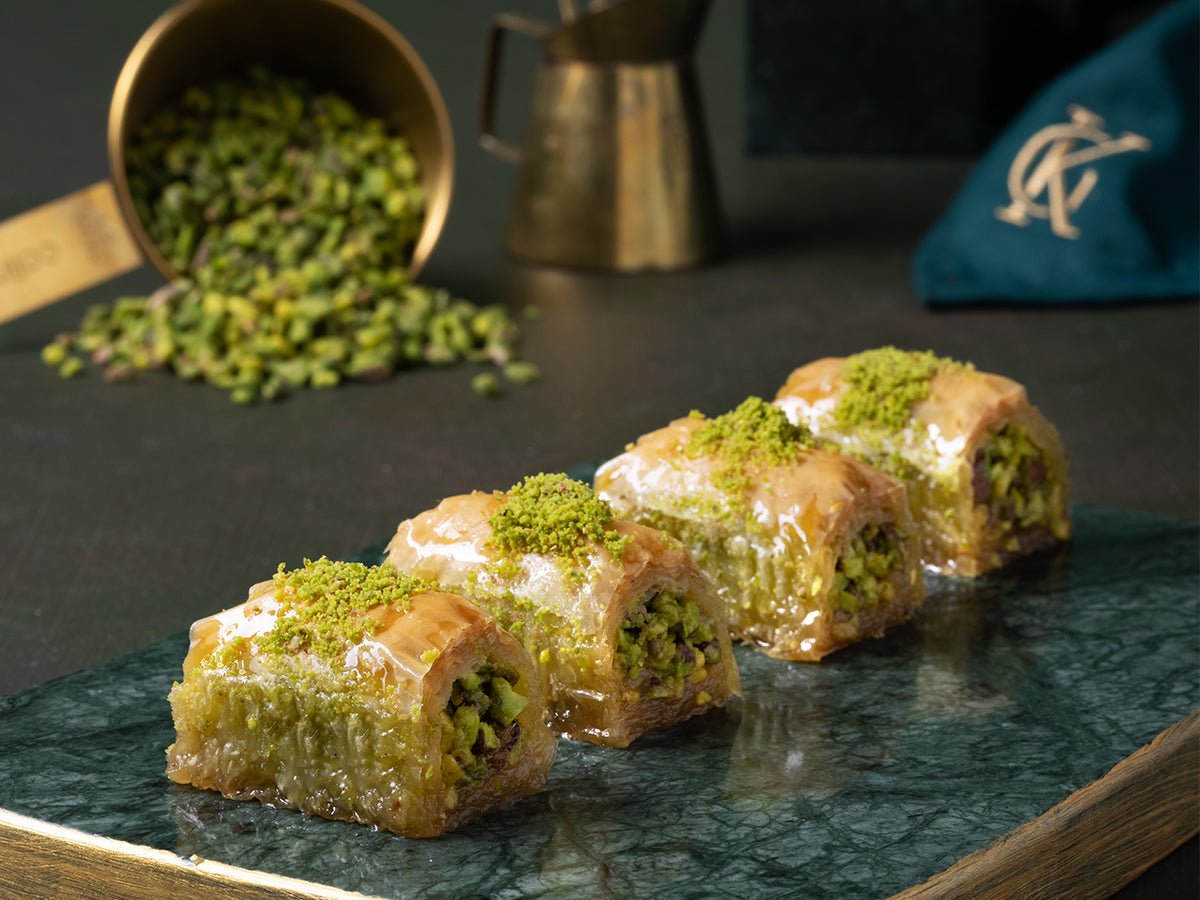 Karakoy Gulluoglu | Turkish Nadir Dolama Baklava with Pistachio - TryAladdin