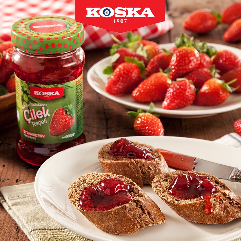 Koska | Extra Traditional Strawberry Jam 380gr - TryAladdin