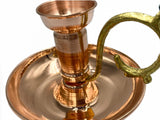 Lavina | Copper Traditional Candle Holder Copper Gold (9 cm) - TryAladdin