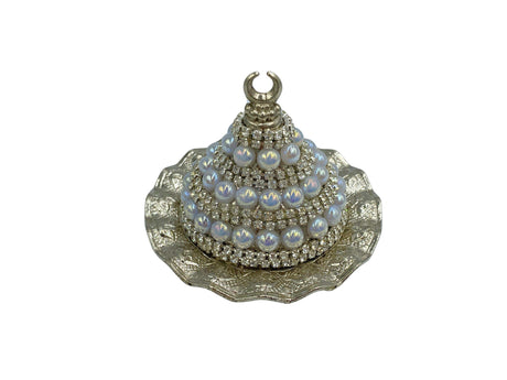 Lavina | Mini Bowl with Lid for Delight/Candy Pearl Design - TryAladdin