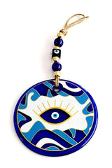 Eye Model Nazar Beaded Glass Wall Ornament - TryAladdin