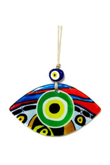 Green Eye Model Fusion Glass Wall Ornament - TryAladdin