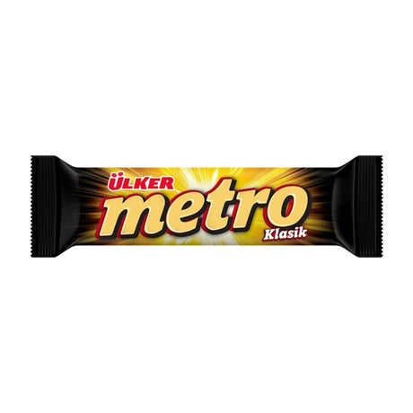 Ulker | Metro Milk Chocolate Coated Caramel & Nougat Bar - TryAladdin