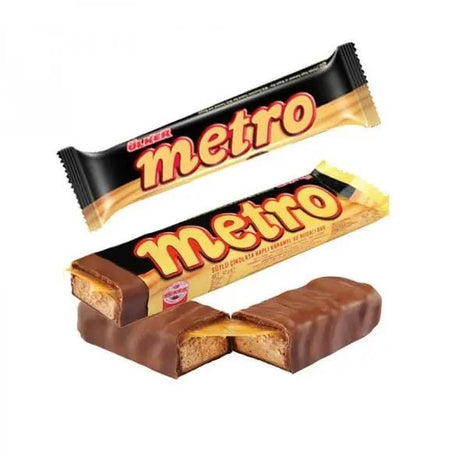 Ulker | Metro Milk Chocolate Coated Caramel & Nougat Bar - TryAladdin